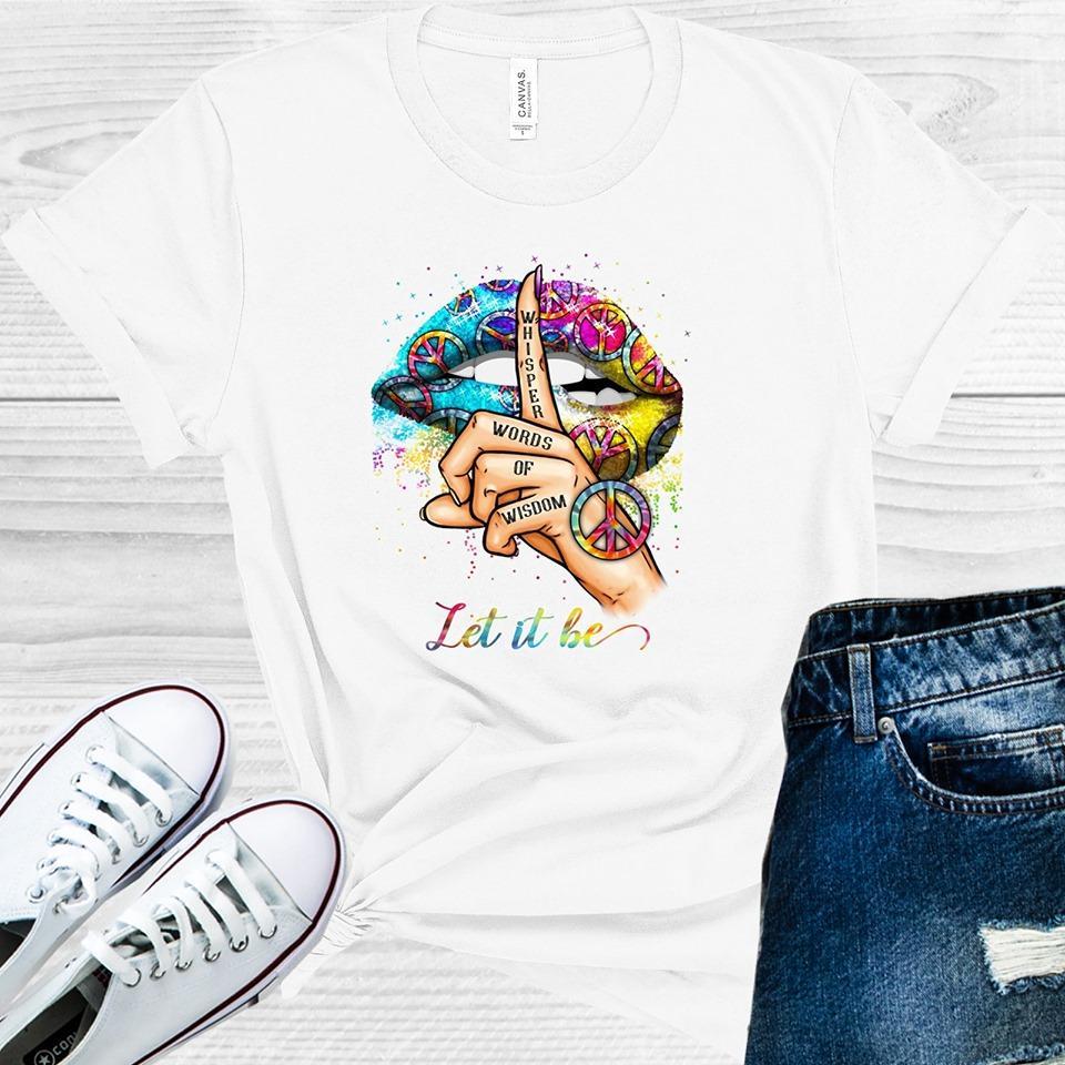 Whisper Words of Wisdom Let It Be Graphic Tee product image 1