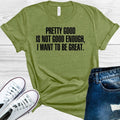 Grey's Anatomy: I Want to Be Great Graphic Tee product image 1