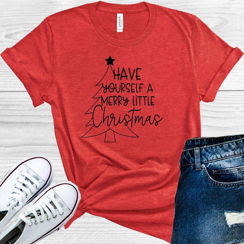 Have Yourself a Merry Little Christmas Graphic Tee product image 1