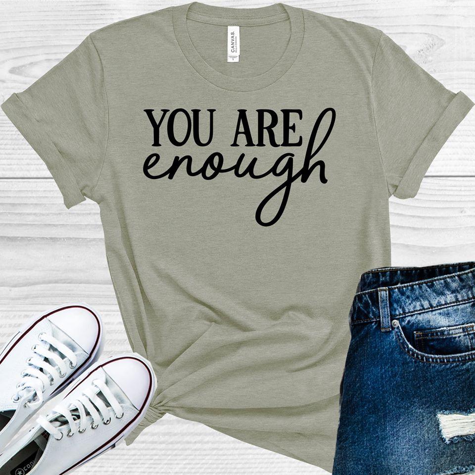 You Are Enough Graphic Tee product image 1