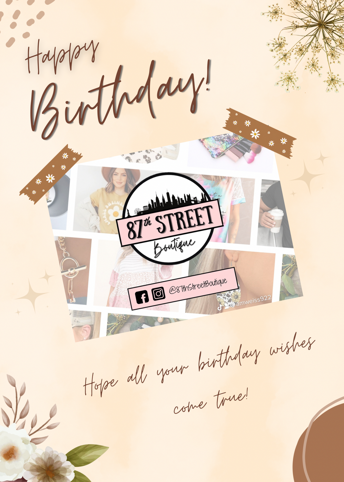 Gift Card (Birthday)