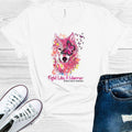 Fight Like a Warrior Wolf Breast Cancer Awareness Graphic product image 1