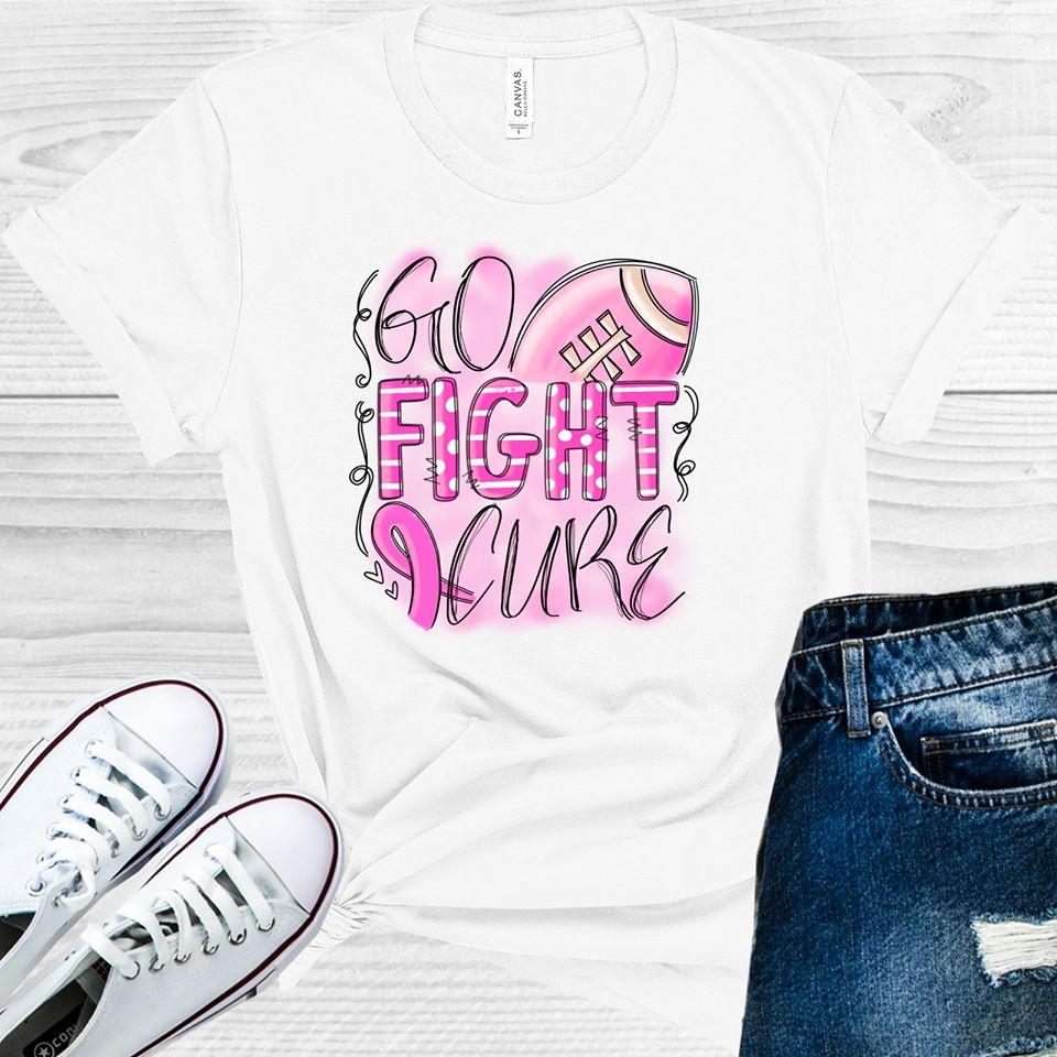 Go Fight Cure Graphic Tee product image 1