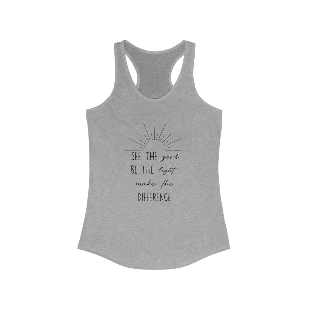 See-Be-Make Racerback Tank