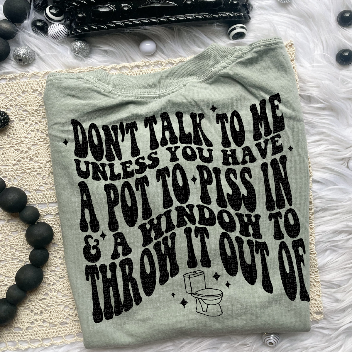 Pot to Piss In Comfort Colors T-shirt product image 1