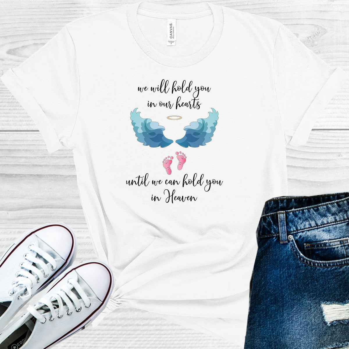 We Will Hold You In Our Hearts Until We Can in Heaven product image 1