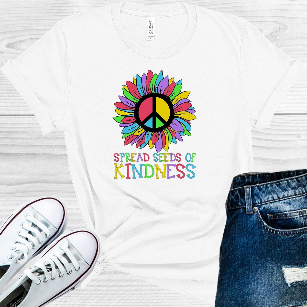 Spread Seeds of Kindness Graphic Tee product image 2